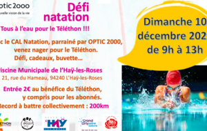 Ensemble Nageons pour le Téléthon