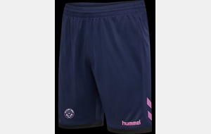 SHORT HUMMEL ENFANT MARINE/ROSE