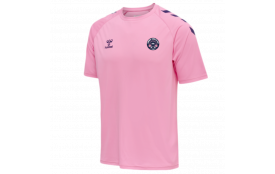 TEE SHIRT ENTRAINEMNT HUMMEL ENFANT ROSE : REF - 212644