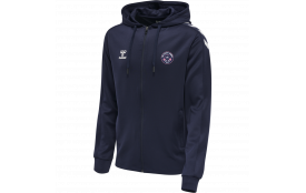 VESTE D'ENTRAINEMENT CAPUCHE  HUMMEL FEMME MARINE : REF - 212650